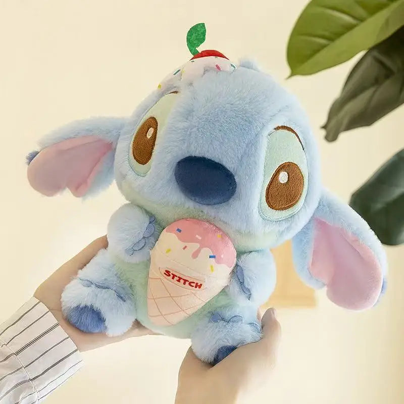 28cm Disney Stitch Ice Cream Soft Toys Cute Plush Doll Cartoon Doll Kawaii Plushie Toys Children Birthday Christmas Gift 28cm Disney Stitch Ice Cream Soft Toys Cute Plush Doll Cartoon Doll Kawaii Plushie Toys Children Birthday Christmas Gift